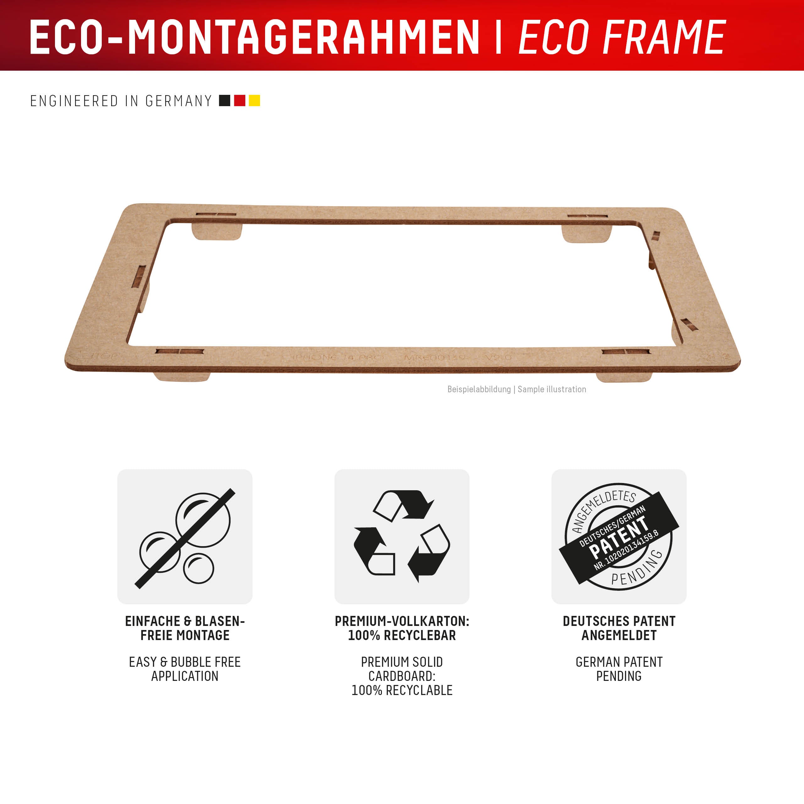 DISPLEX Premium Panzerglas iPhone 17 / 17 Pro