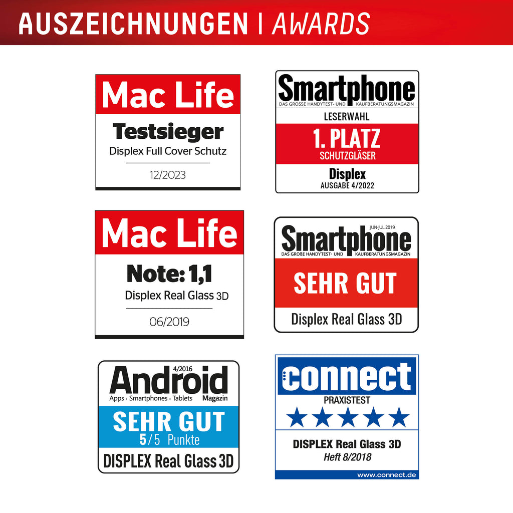 DISPLEX Premium Panzerglas iPhone 17 / 17 Pro