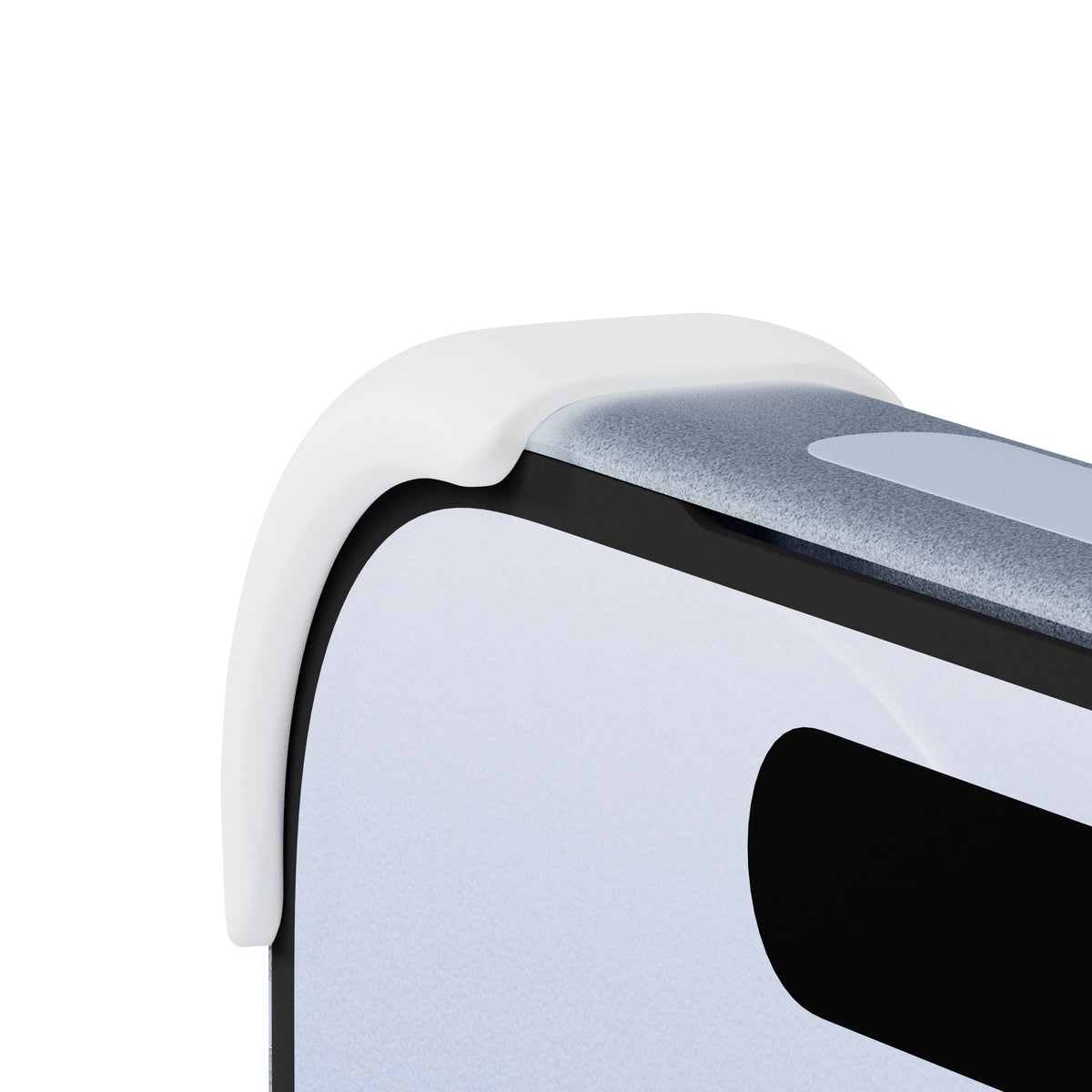 EKE 2.0 minimalistische iPhone Hülle mit Eckenschutz, Seitenansicht